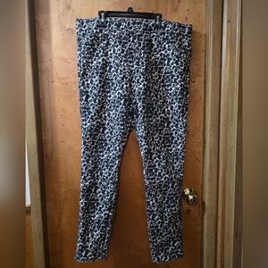 Royalty For Me Black and Gray Patterned Pants